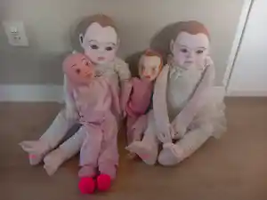 Maria Carlier - unieke poppen vendu pour 40€ !