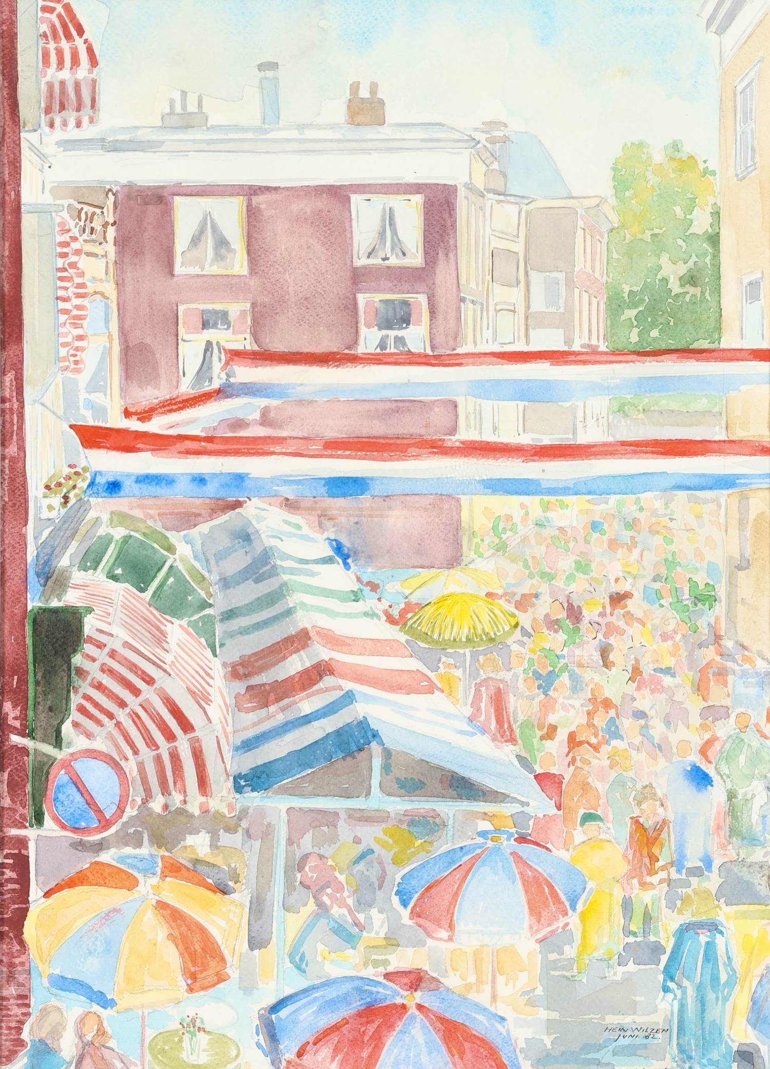 Hein Wilzen - Zonder titel kopen? Bied vanaf 50!