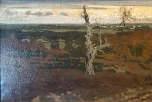 Derk Wiggers - Landschap bij Nijmegen kopen? Bied vanaf 250!