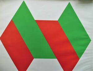 Bob Bonies - abstracte zeefdruk kopen? Bied vanaf 60!