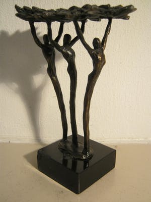 Hans Kuyper - Hans Kuyper - sculptuur "Botanica (1) - gesigneerd kopen? Bied vanaf 50!