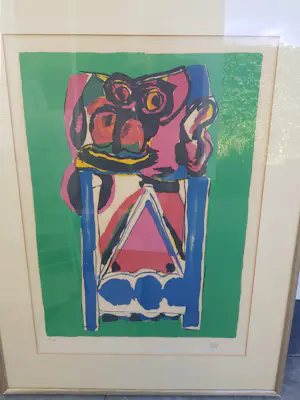 Karel Appel - Jules au Repos 1968 kopen? Bied vanaf 350!