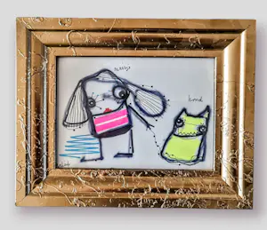 Bart Hamelink - Meisje met hond kopen? Bied vanaf 1!