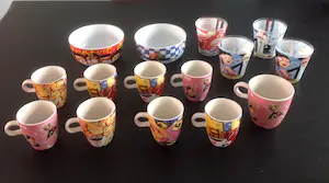 Selwyn Senatori - 4 Cinzano-glazen, 2 kommen , 8 kopjes, 1 beker kaufen? Bieten Sie von 48!