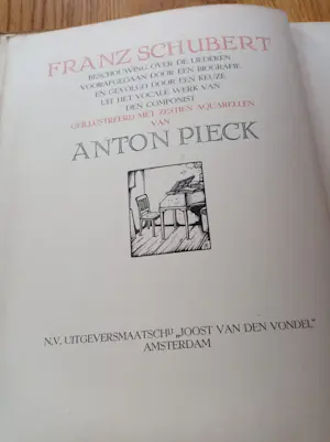 AcheterAnton Pieck - Schubert? Enchérissez de 100!