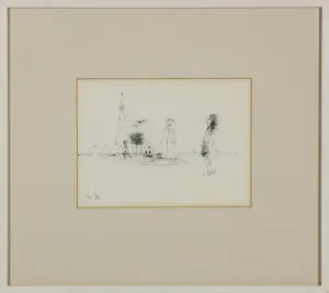 Coen Hennipman - Pentekening op papier, Lot van 10 werken kopen? Bied vanaf 40!