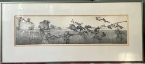 Reinder Homan - Landschap met braamtak kopen? Bied vanaf 90!
