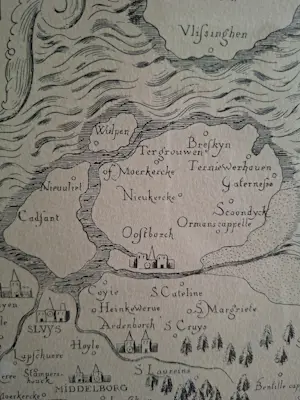 Gerard Mercator - Vlaenderen exactissima flandriae descriptio kaufen? Bieten Sie von 40!
