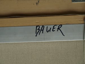 Menno Bauer - Acryl op doek , Bedrieglijk is de stilte - ingelijst - GROOT - 116 x 95 cm kopen? Bied vanaf 1!