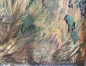 Paul van der Ven - De appelboom schilderij 1953 kopen? Bied vanaf 75!