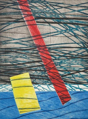 Dominique-Pierrette Martin - Ets en aquatint, Flotter au gré du vent kopen? Bied vanaf 1!