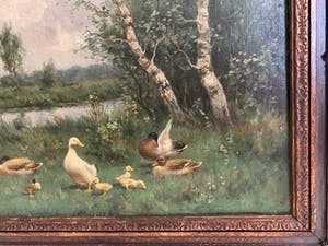 Constant Artz - Eenden aan de waterkant kopen? Bied vanaf 1700!