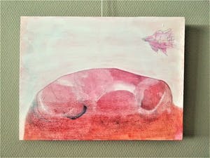 Paul Louis Van Den Bergh - Gemengde techniek op Canvas - "Trip" - Gesigneerd kopen? Bied vanaf 40!