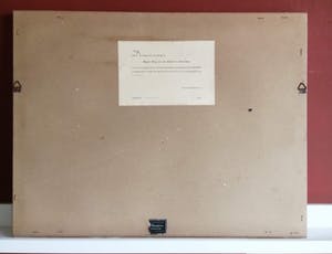 Jan Korthals - (1916-1972) - Magere brug over de Amstel te Amsterdam - 1968 kopen? Bied vanaf 75!