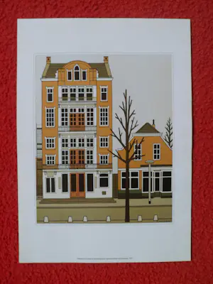 Klaas Bernink - prachtige, unieke verzamelmap met 12 kleurenlitho's en levensbeschrijving. kopen? Bied vanaf 225!