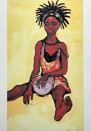 Peter Klashorst - Zonder titel kopen? Bied vanaf 30!