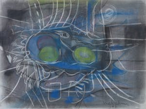 Theo van der Nahmer - Krijt op papier, Stilleven - Ingelijst kopen? Bied vanaf 50!