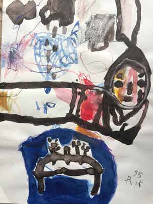 Rik van Iersel - origineel werk uit 1995 verkocht voor € 99!