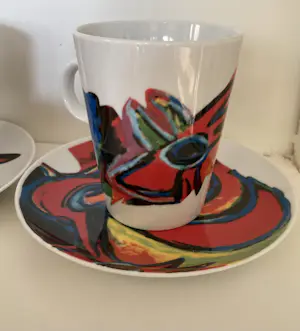Maya Wildevuur - 12 delig servies Kippen kopen? Bied vanaf 35!