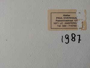 Paul Overhaus - Abstract zeegezicht kopen? Bied vanaf 70!