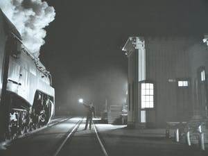 O. Winston Link - Birmingham Special, arriving at Rural Retreat – ingelijst kopen? Bied vanaf 10!