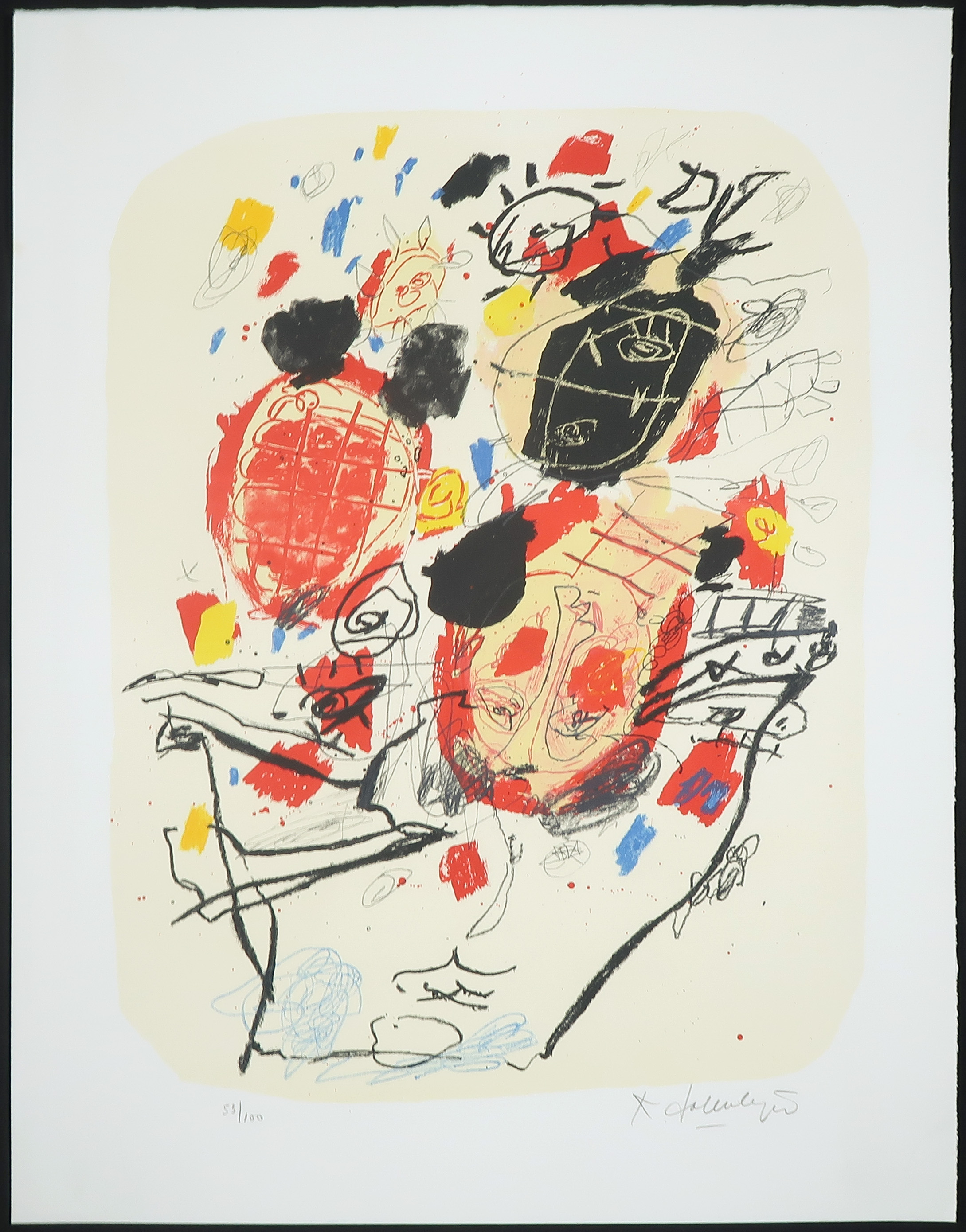 Kees Salentijn - Zeefdruk, Zonder titel kopen? Bied vanaf 40!