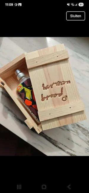 Herman Brood - TOUGH BUMP parfumflesje kopen? Bied vanaf 20!