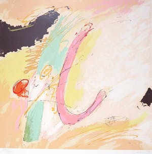 Henk van Vessem - Zeefdruk, Zonder titel kopen? Bied vanaf 1!