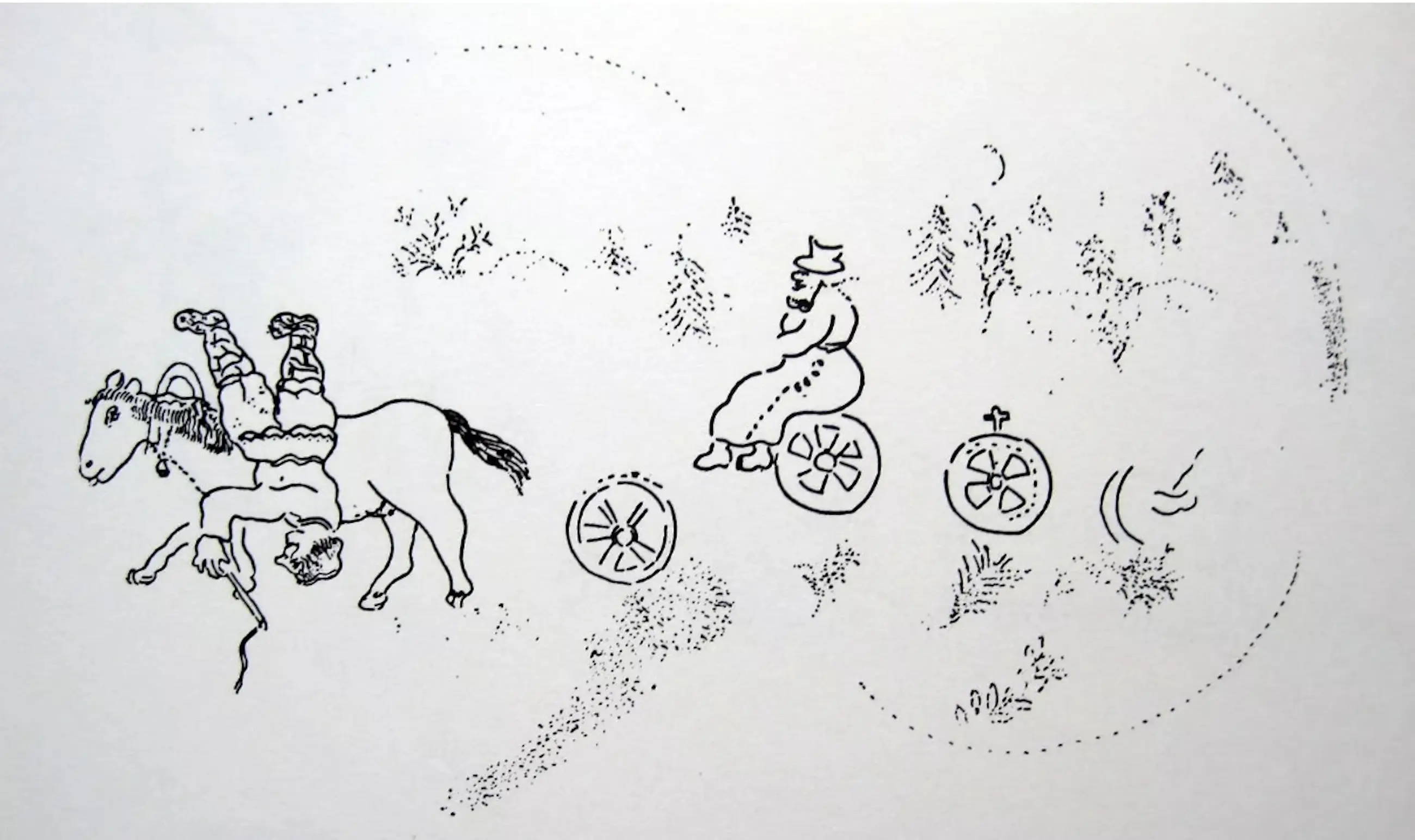 Marc Chagall - 2 originele kleurenlitho's in de complete