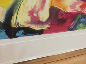 Tilly Wils - Mooie kleurrijke zeefdruk '' Papavers'' kopen? Bied vanaf 99!