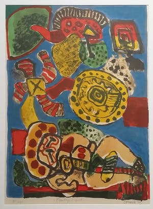 Corneille - Litho en aquarel op papier kopen? Bied vanaf 550!