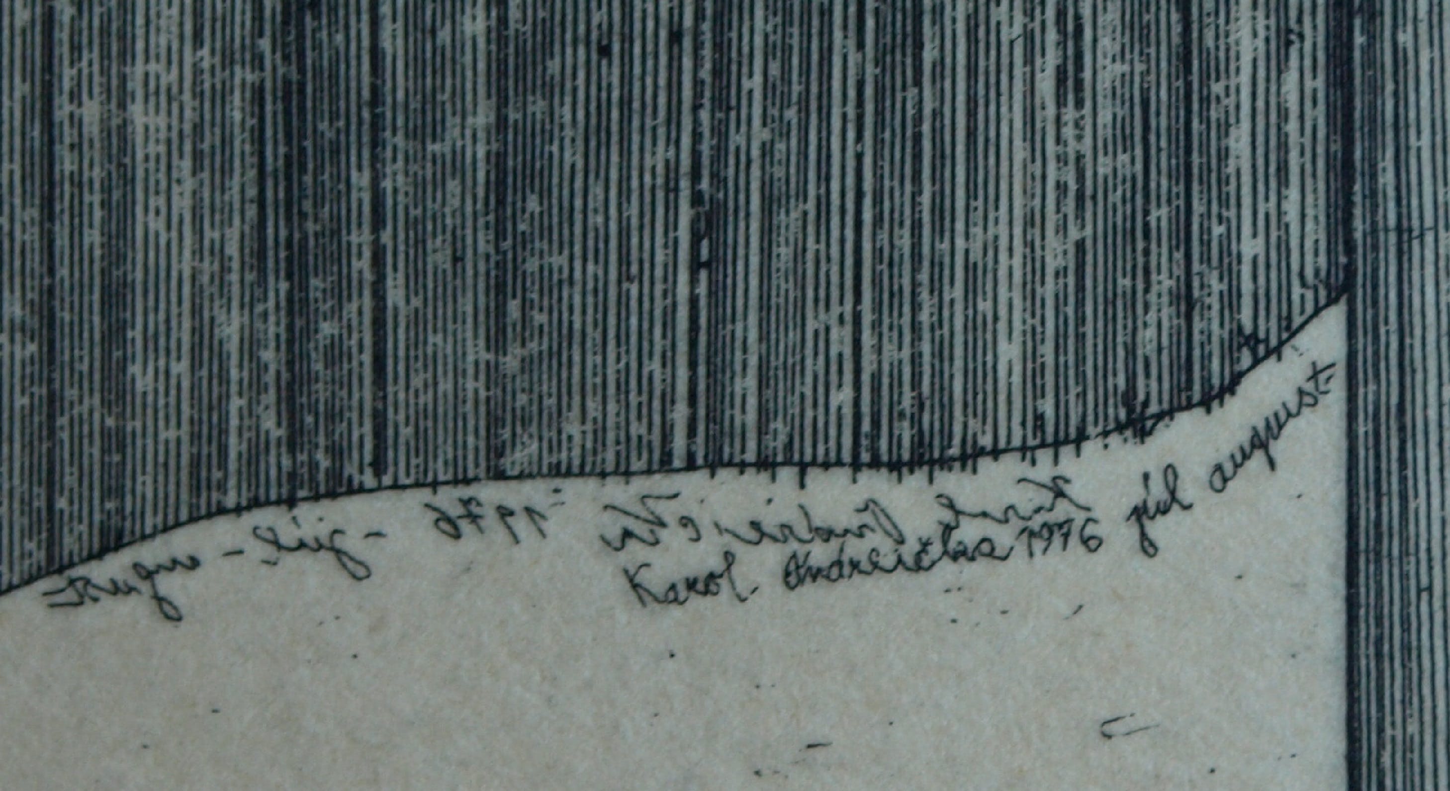 Karol Ondreicka - GROTE ets, “Opstand” – gesigneerd – 1976 – oplage 15 / 100 kopen? Bied vanaf 40!