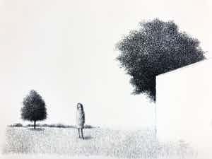 Metten Koornstra - Zij staat ind e tuin verkocht voor € 65!