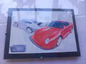 Heinz Jürgen Wagner - Porsche 911 (964) Litho Kunstprint door Heinz-Jürgen Wagner – Nummer 001/275 kaufen? Bieten Sie von 250!