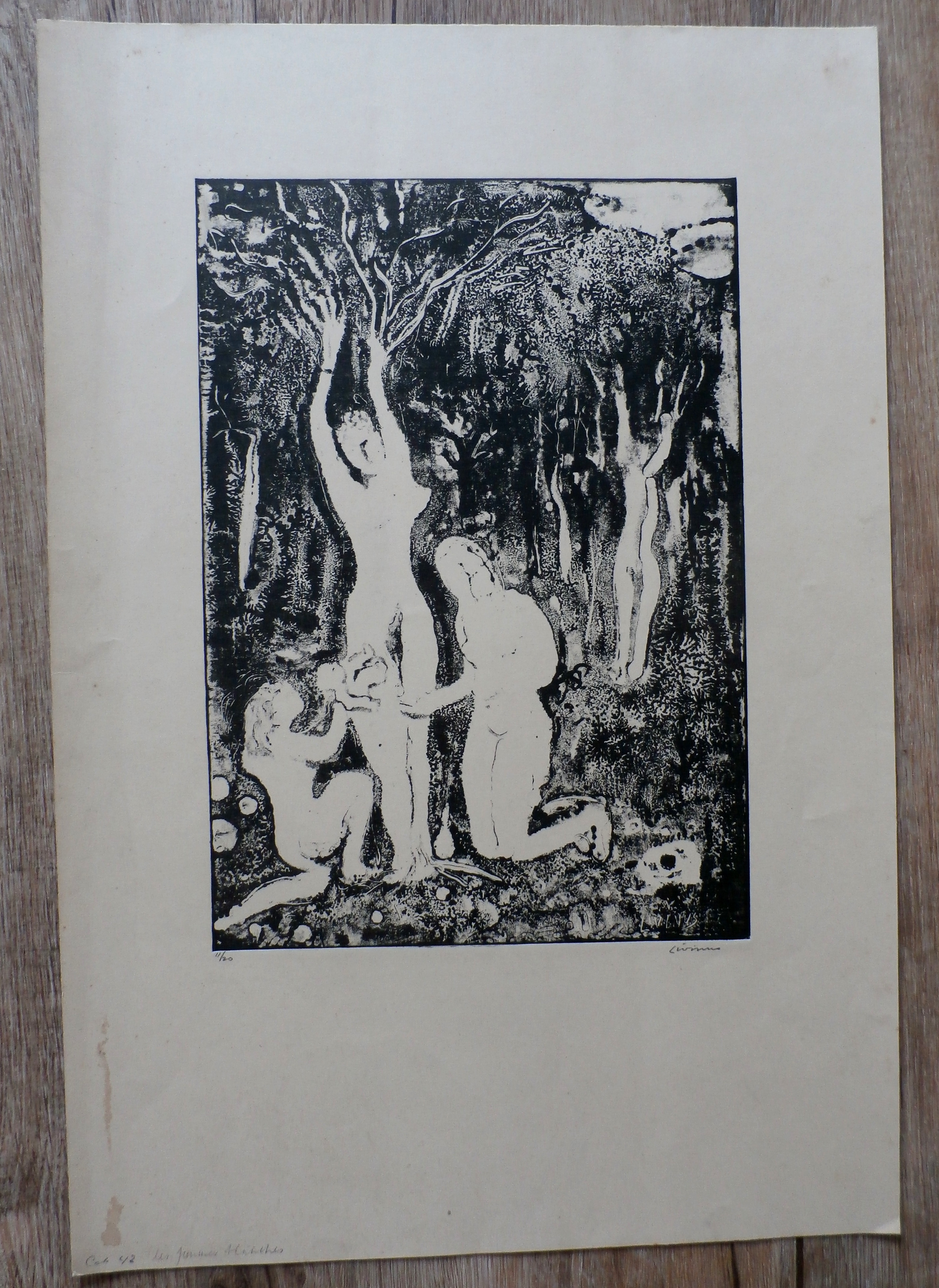 Livinus van de Bundt - litho: Les dames blanches kopen? Bied vanaf 40!