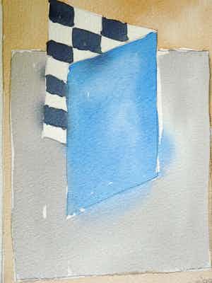 Klaas Gubbels - Schaakbord verkocht voor € 225!