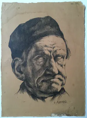 Anthon van Rappard - Kop van een blinde man kopen? Bied vanaf 25!