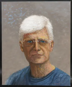 Willem Ouwerkerk - Olieverf op doek, Zelfportret kopen? Bied vanaf 1!