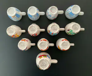 N.V. Porselein- en Tegelfabriek Mosa - TWAALF KOPJES, o.a. BRIELS EN REBEL kopen? Bied vanaf 32!