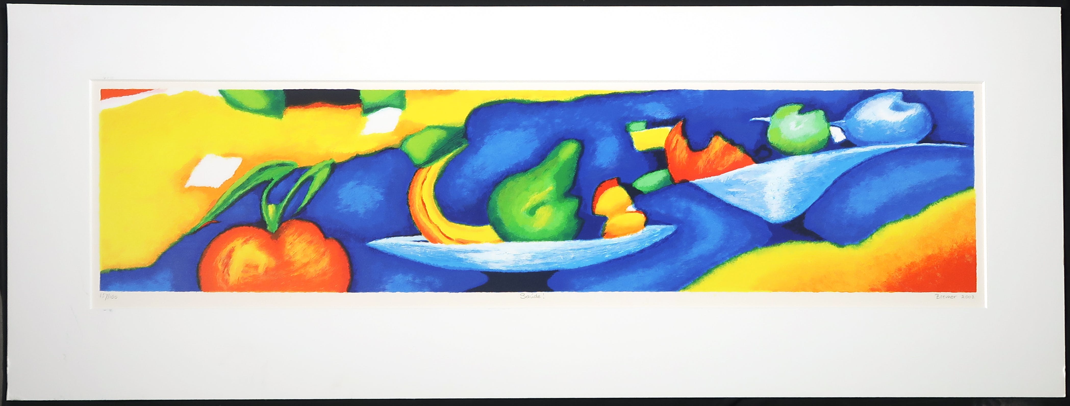 Saskia Bremer - Zeefdruk, Saude! (groot) kopen? Bied vanaf 1!