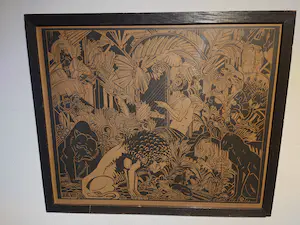 Henri van der Stok - Orpheus speelt harp voor de dieren kopen? Bied vanaf 20!