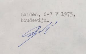 Boudewijn Buch - Gedicht, The Singer-Not the song (Rolling Stones) - Ingelijst kopen? Bied vanaf 150!