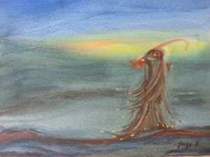 Serge Vandercam - Aquarel - Handgesigneerd !!! kopen? Bied vanaf 225!