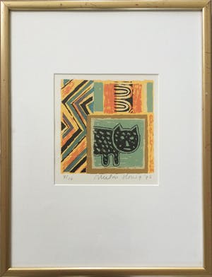 Milou Honig - set van 2 zeefdrukken | kleine oplage (7/10) - ingelijst kopen? Bied vanaf 49!