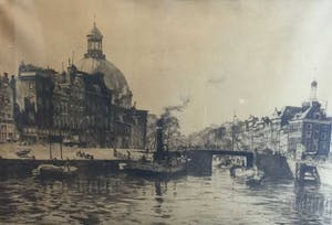 Hendrikus Roodenburg - C4738, De Haarlemmersluis te Amsterdam kopen? Bied vanaf 60!