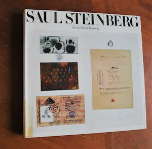 Saul Steinberg - 2x: boek & lithografische expo-affiche voor Galerie Maeght 1970 (ingelijst) kopen? Bied vanaf 75!