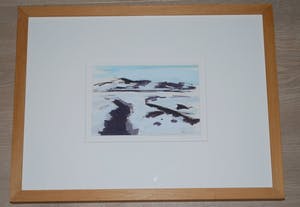 Reinier Kamphuis - aquarel, Noorwegen kopen? Bied vanaf 65!