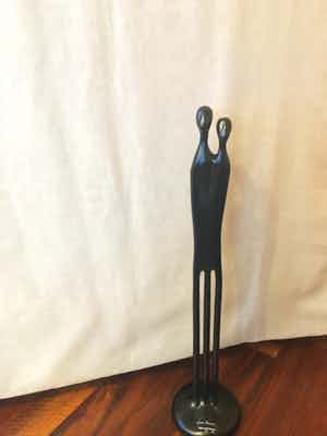 Louise Hederstrom - Brons beeld ‘twee worden een’ verkocht voor € 50!