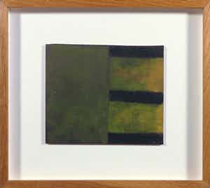 Niet of onleesbaar gesigneerd - Acryl op paneel, Zonder titel verkocht voor € 1!