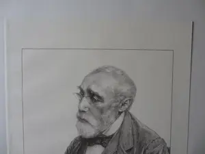 Jan Veth - portret van de schilder Jozef Israëls kopen? Bied vanaf 80!